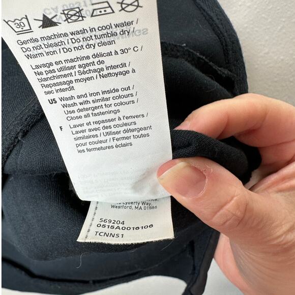 Puma Mens Black & Vinyl 3/4 Zip Pullover Thin Hooded Sweatshirt XL - Picture 13 of 15